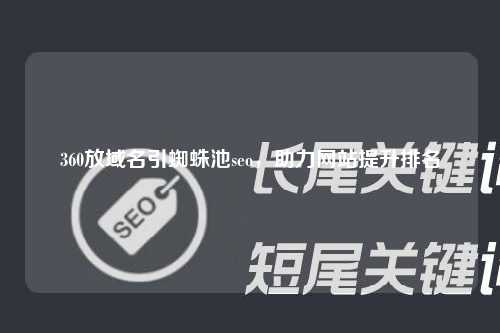 360放域名引蜘蛛池seo，助力网站提升排名